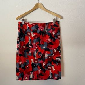 Anthropologie Multicolor Pencil Skirt